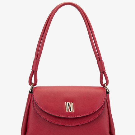 Valmenti Caly Kadın Kırmızı Hakiki Deri Omuz Çanta