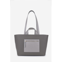 Valmenti Cool Kadın Gri Hakiki Deri Kol Çantası Valmenti Cool Kadın Gri Hakiki Deri Kol Çantası