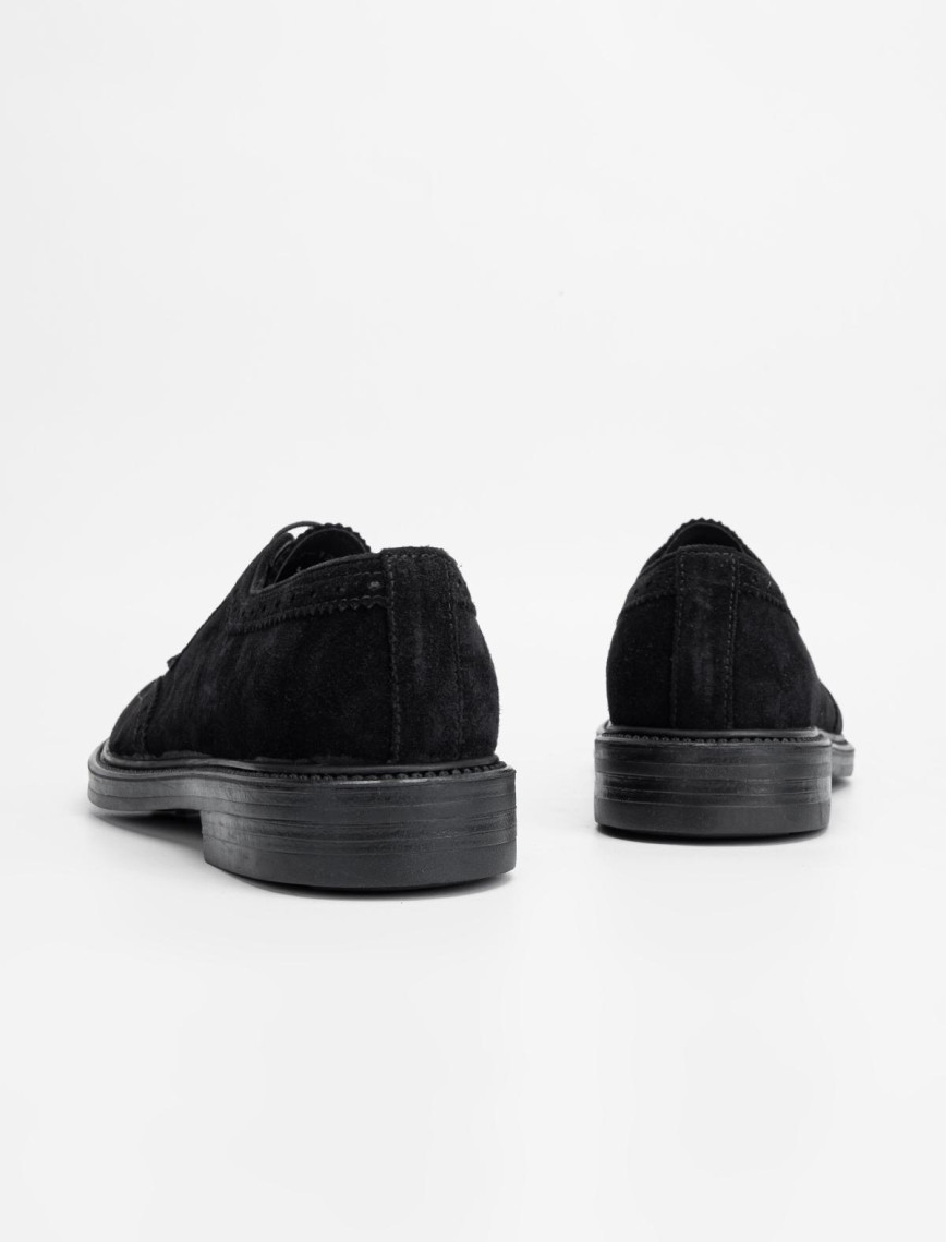 Valmenti Erkek Siyah Süet Hakiki Deri Casual Ayakkabı Valmenti Erkek Siyah Süet Hakiki Deri Casual Ayakkabı