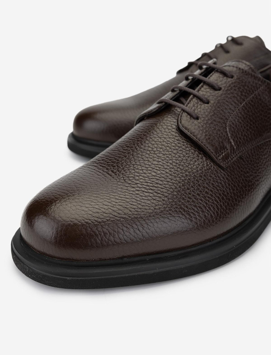 Valmenti Erkek Hakiki Deri Kahverengi Klasik Ayakkabı Valmenti Erkek Hakiki Deri Kahverengi Klasik Ayakkabı