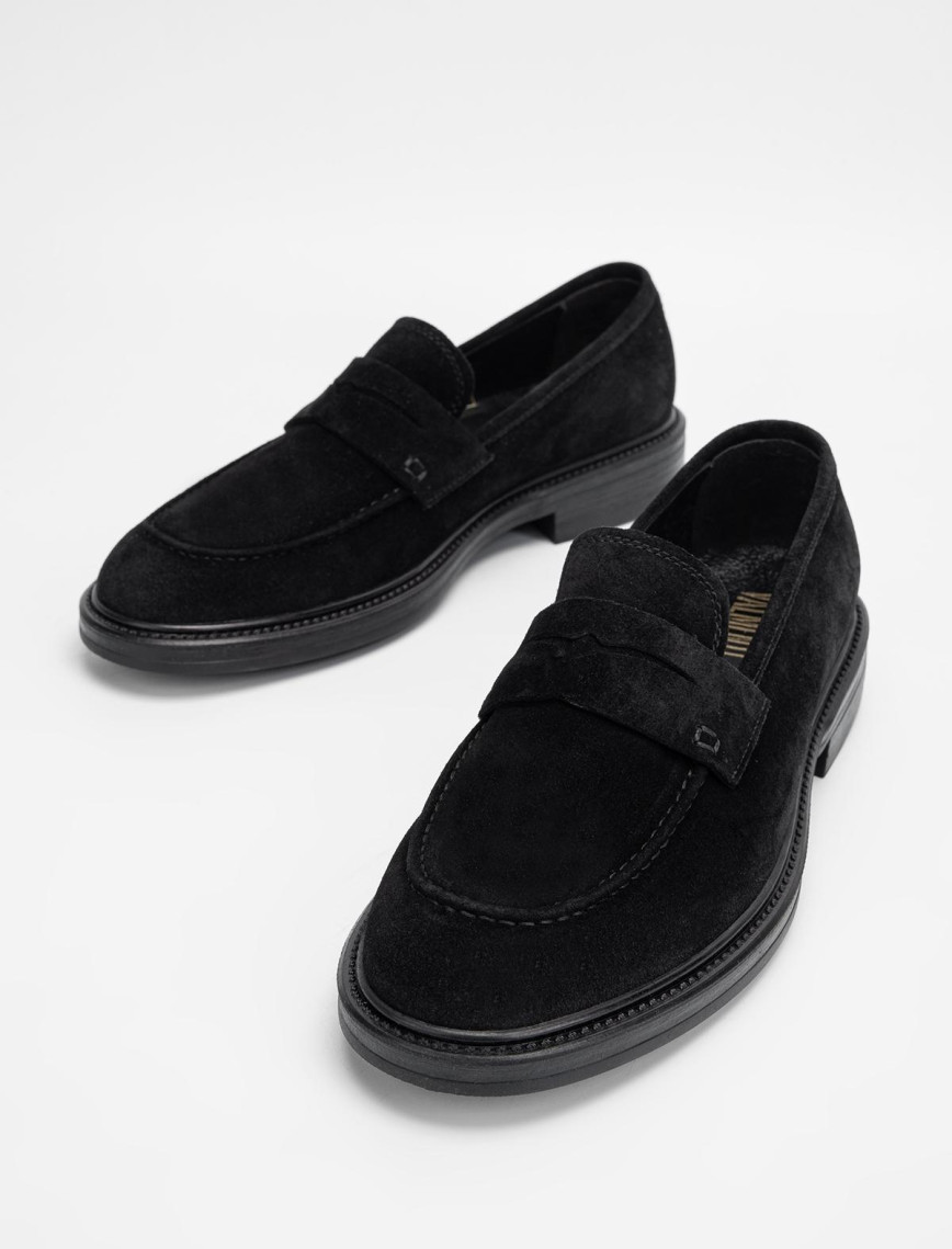 Valmenti Altair Erkek Siyah Süet Hakiki Deri Loafer Ayakkabı Valmenti Altair Erkek Siyah Süet Hakiki Deri Loafer Ayakkabı