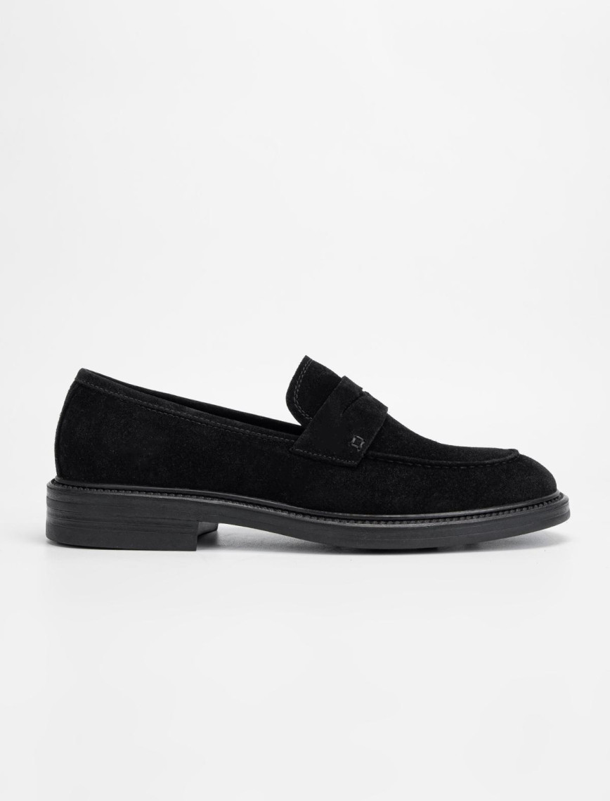 Valmenti Altair Erkek Siyah Süet Hakiki Deri Loafer Ayakkabı Valmenti Altair Erkek Siyah Süet Hakiki Deri Loafer Ayakkabı