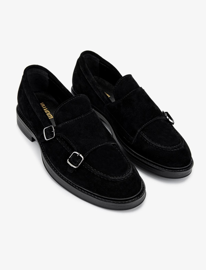 Valmenti Erkek Hakiki Deri Siyah Süet Casual Ayakkabı Valmenti Erkek Hakiki Deri Siyah Süet Casual Ayakkabı