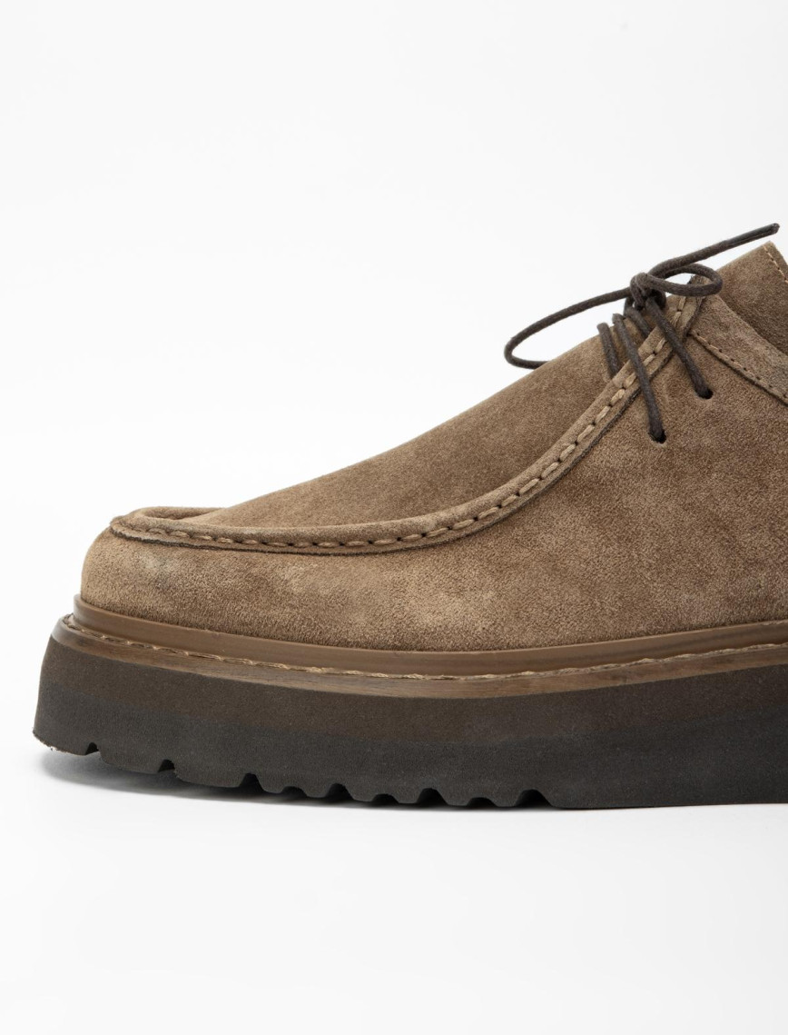 Valmenti Erkek Tarçın Süet Hakiki Deri Casual Ayakkabı