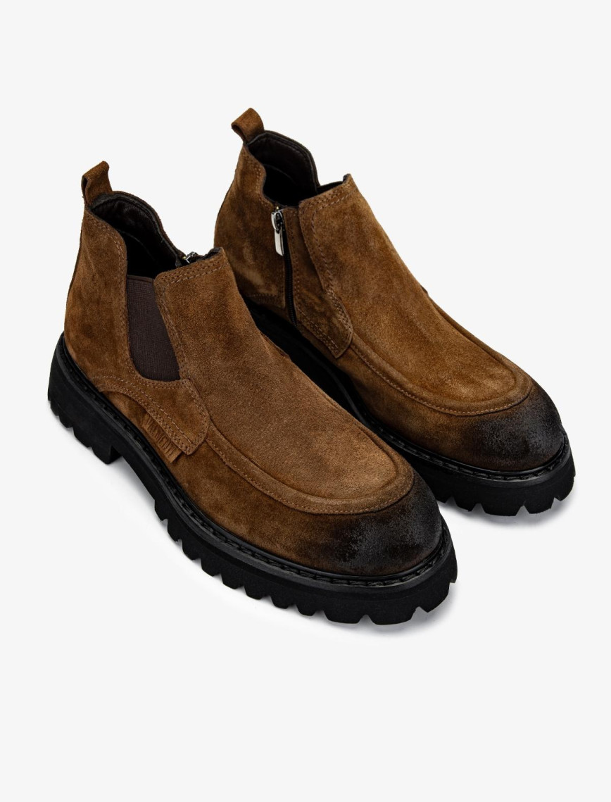 Valmenti Erkek Süet Deri Bot Ayakkabı