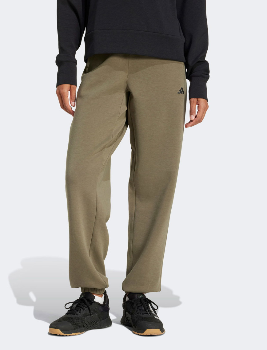 adidas Designed For Warm Up Kadın Haki Eşofman Altı adidas Designed For Warm Up Kadın Haki Eşofman Altı