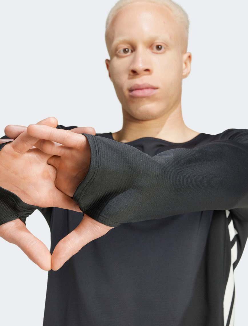 adidas Adizero Erkek Siyah Koşu T-Shirt adidas Adizero Erkek Siyah Koşu T-Shirt