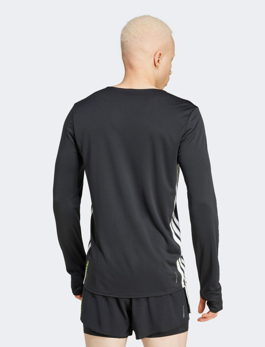 adidas Adizero Erkek Siyah Koşu T-Shirt adidas Adizero Erkek Siyah Koşu T-Shirt