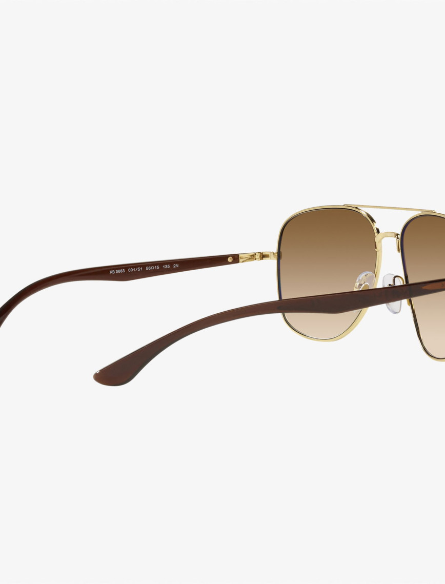 RAY-BAN 0RB3683 Unisex Altın Rengi Güneş Gözlüğü RAY-BAN 0RB3683 Unisex Altın Rengi Güneş Gözlüğü