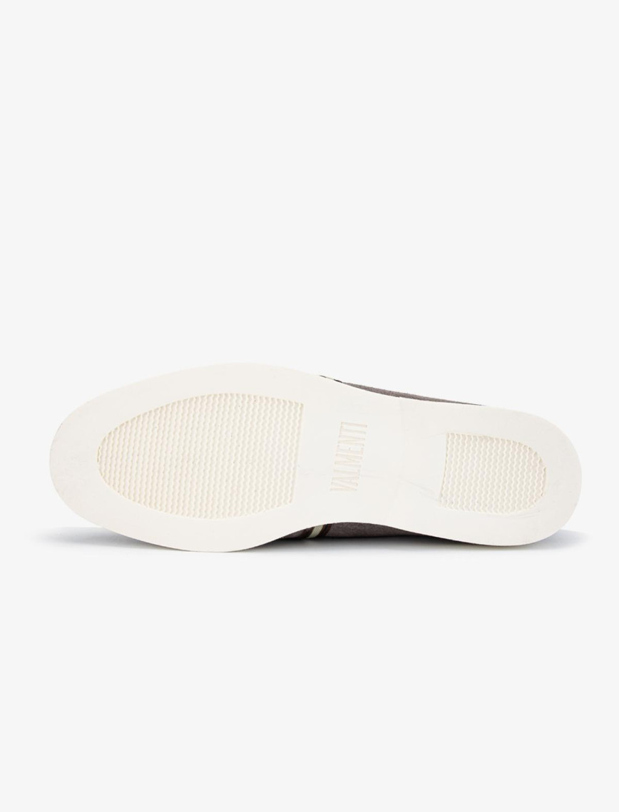 Valmenti Runo Erkek Bej Süet Hakiki Deri Loafer Ayakkabı