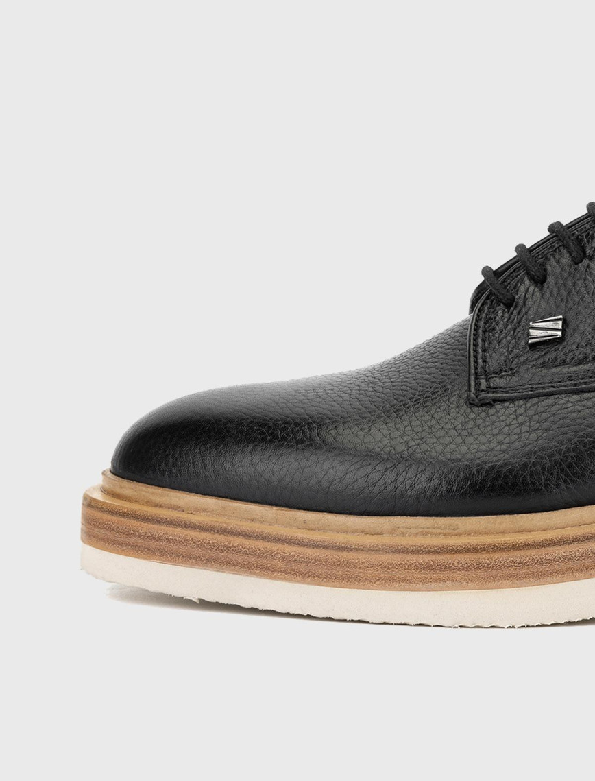 Valmenti Erkek Siyah Floter Hakiki Deri Casual Ayakkabı Valmenti Erkek Siyah Floter Hakiki Deri Casual Ayakkabı