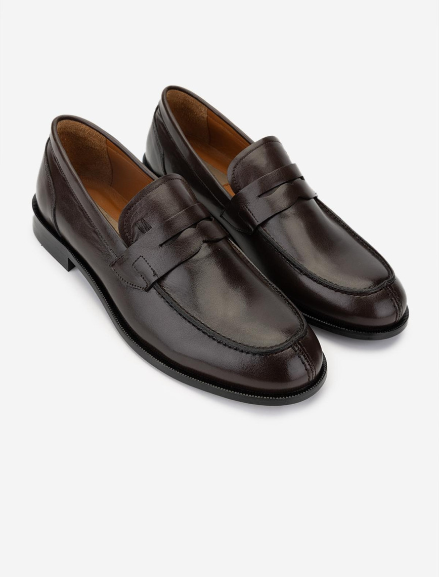 Valmenti Erkek Hakiki Deri Fındık Loafer Ayakkabı Valmenti Erkek Hakiki Deri Fındık Loafer Ayakkabı