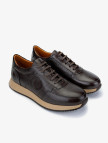 Valmenti Erkek Hakiki Deri Kahverengi Sneakers & Spor Ayakkabı