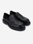 Valmenti Erkek Hakiki Deri Siyah Floter Loafer Ayakkabı Valmenti Erkek Hakiki Deri Siyah Floter Loafer Ayakkabı