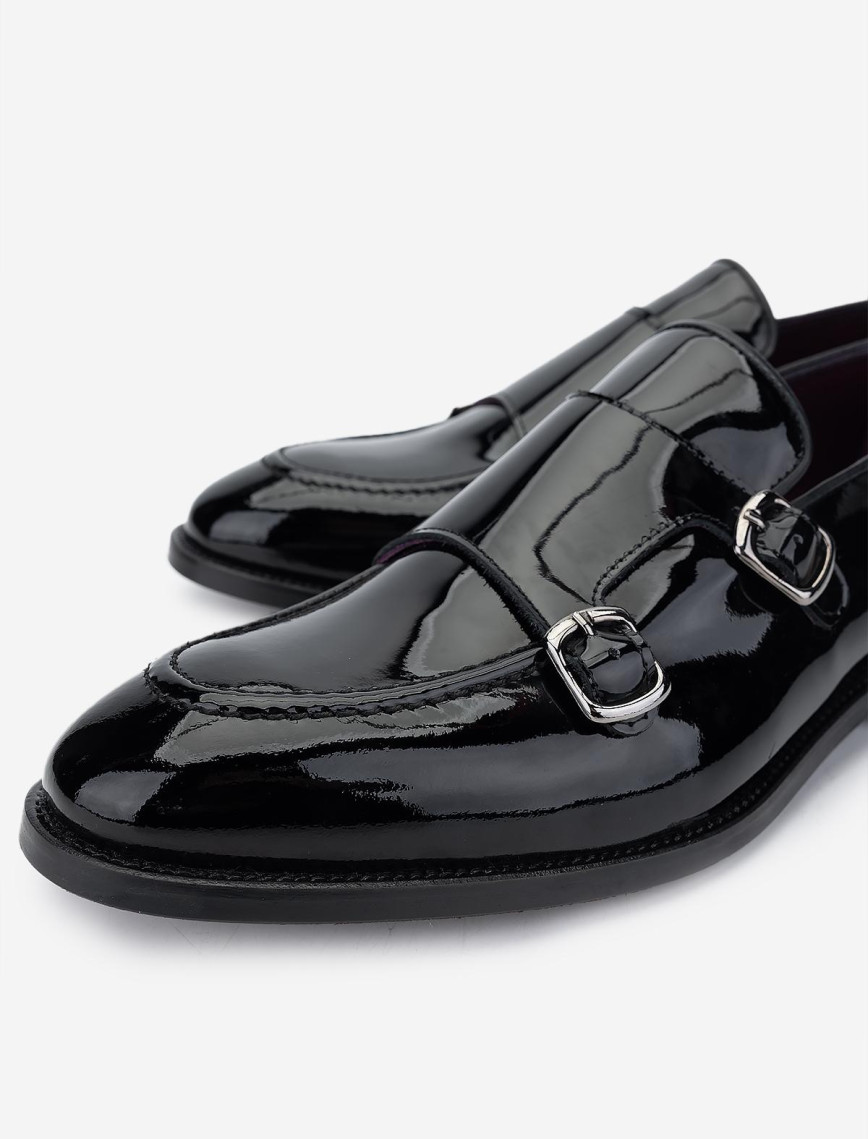 Valmenti Erkek Hakiki Deri Siyah Rugan Klasik Ayakkabı Valmenti Erkek Hakiki Deri Siyah Rugan Klasik Ayakkabı