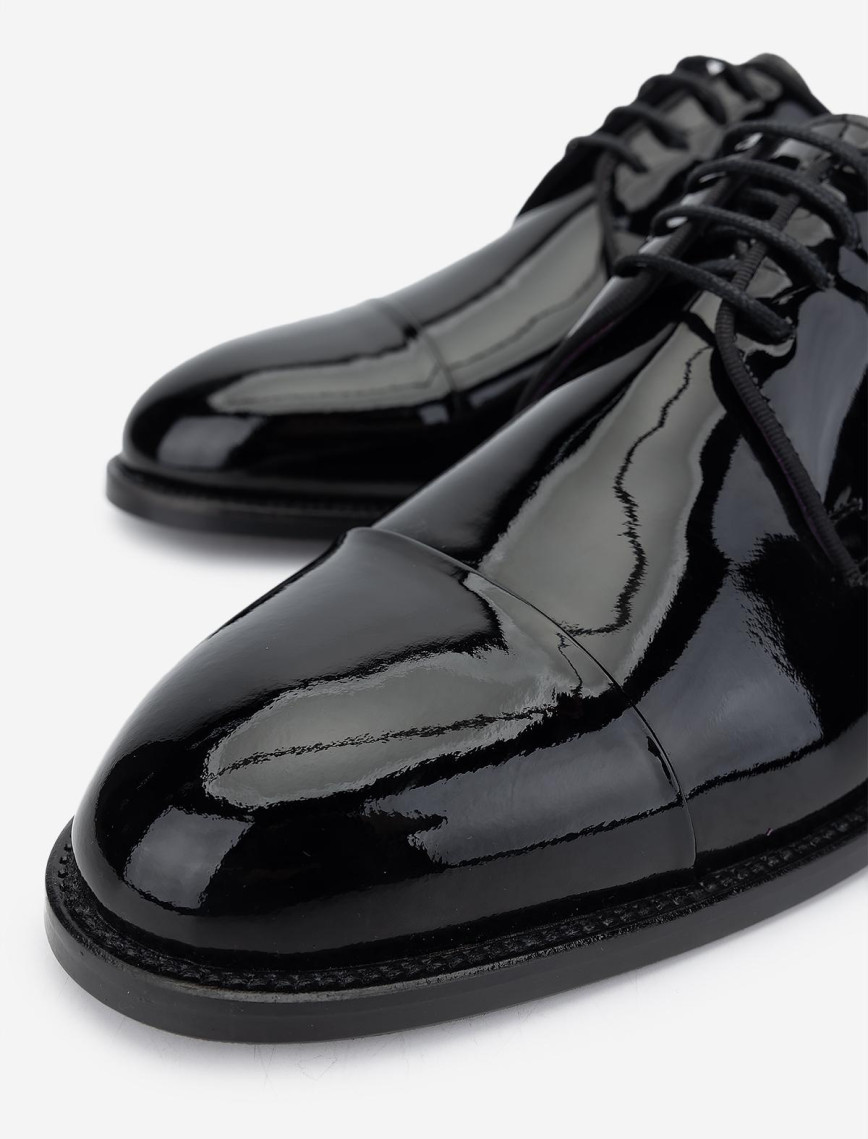 Valmenti Erkek Hakiki Deri Siyah Rugan Klasik Ayakkabı Valmenti Erkek Hakiki Deri Siyah Rugan Klasik Ayakkabı