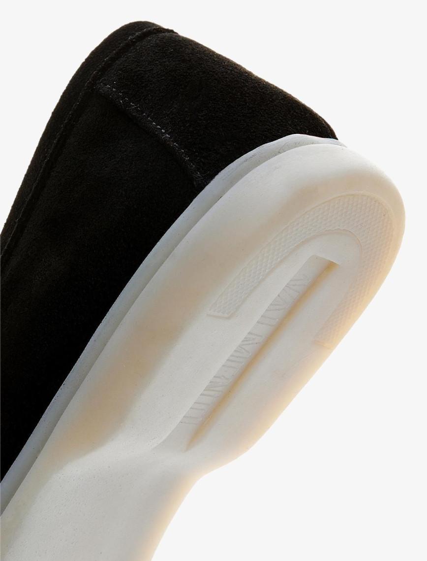 Valmenti Lucio Erkek Siyah Süet Hakiki Deri Loafer Ayakkabı Valmenti Lucio Erkek Siyah Süet Hakiki Deri Loafer Ayakkabı