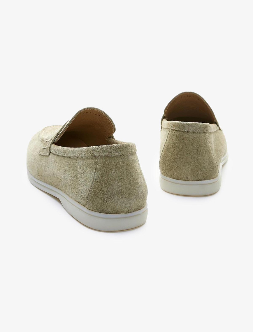 Valmenti Lucio Erkek Avakado Süet Hakiki Deri Loafer Ayakkabı Valmenti Lucio Erkek Avakado Süet Hakiki Deri Loafer Ayakkabı