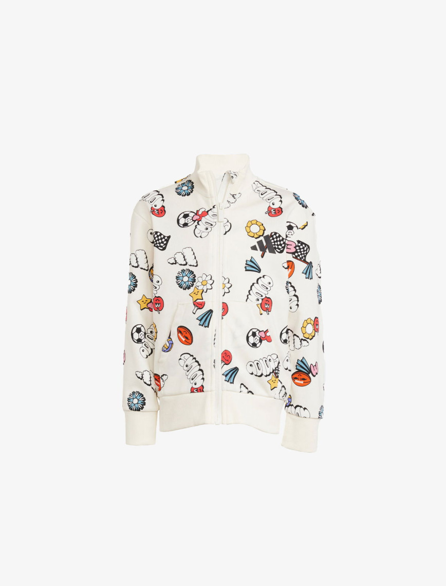 adidas Seasonal Essentials Fun Çocuk Beyaz/Mavi Eşofman Takımı adidas Seasonal Essentials Fun Çocuk Beyaz/Mavi Eşofman Takımı