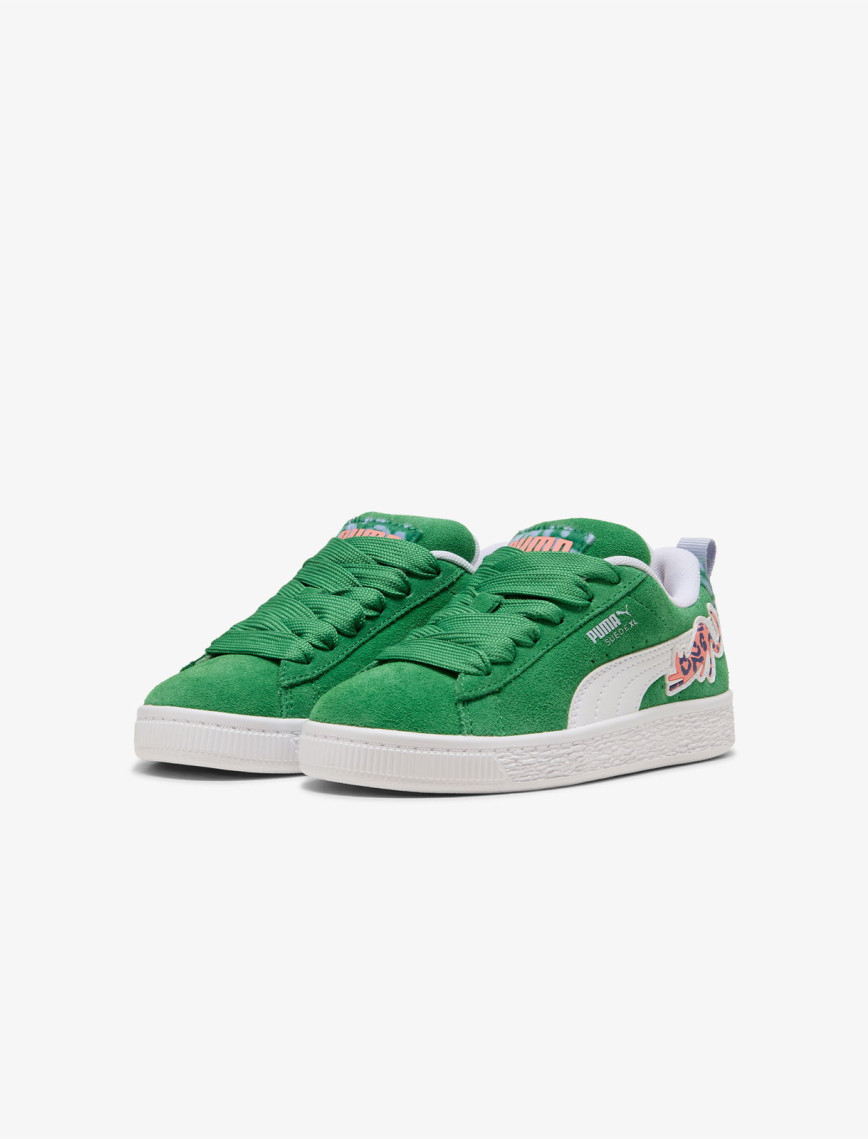 Puma Suede Xl Cats Club Ps Çocuk Yeşil Spor Ayakkabı Puma Suede Xl Cats Club Ps Çocuk Yeşil Spor Ayakkabı