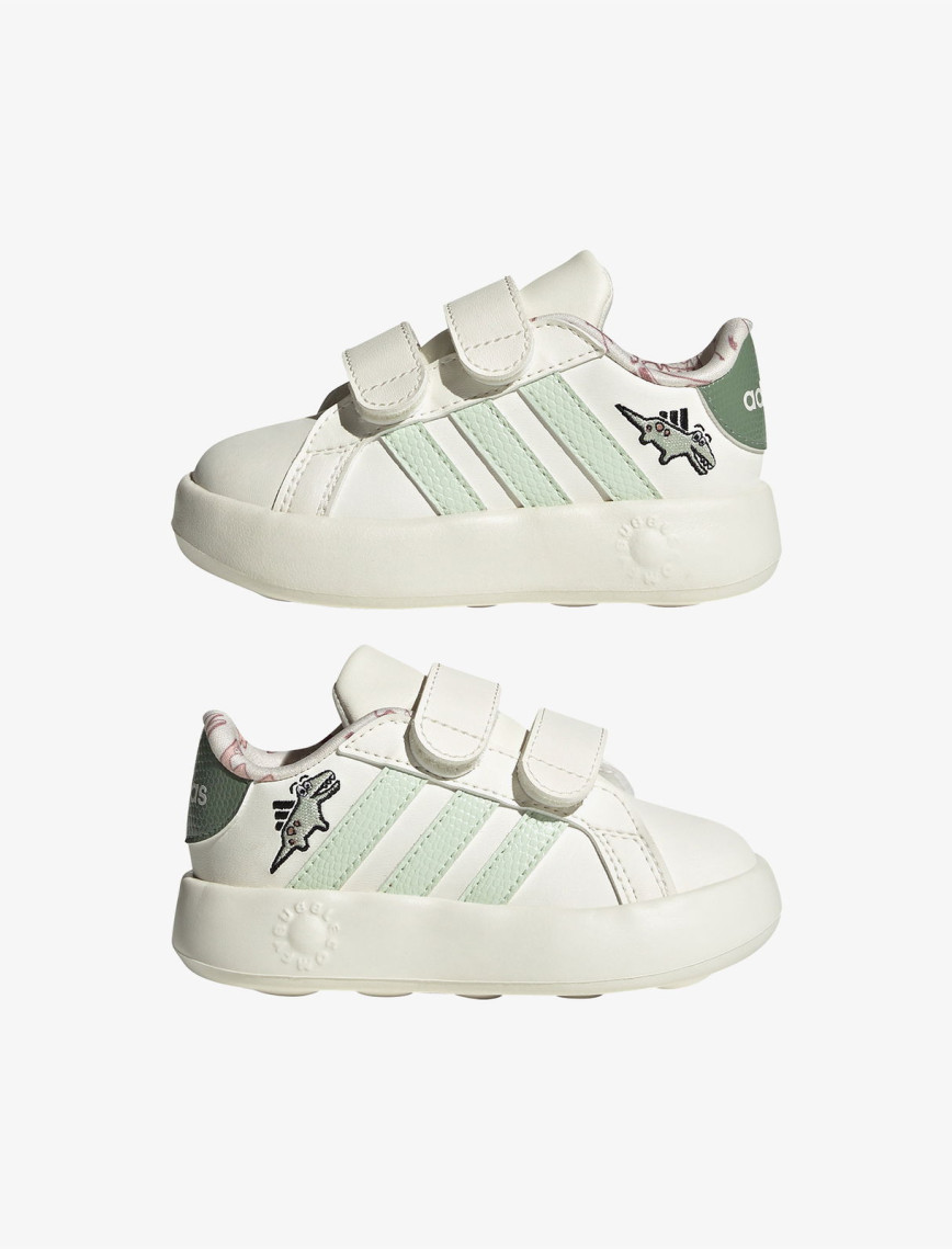 adidas Grand Court Dıno Cf I Bebek Beyaz Spor Ayakkabı adidas Grand Court Dıno Cf I Bebek Beyaz Spor Ayakkabı