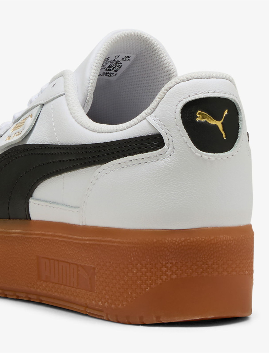 Puma Palermo Elevata Lth Wns Kadın Beyaz Spor Ayakkabı Puma Palermo Elevata Lth Wns Kadın Beyaz Spor Ayakkabı