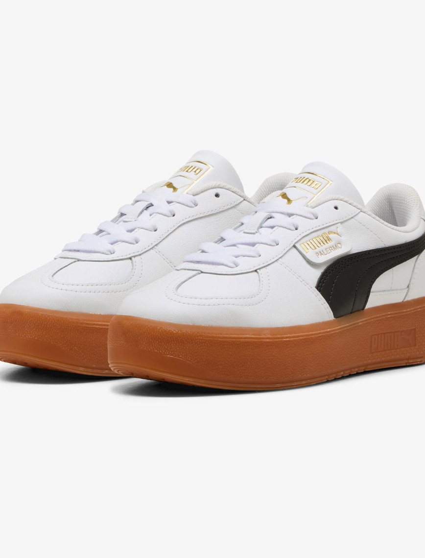 Puma Palermo Elevata Lth Wns Kadın Beyaz Spor Ayakkabı Puma Palermo Elevata Lth Wns Kadın Beyaz Spor Ayakkabı