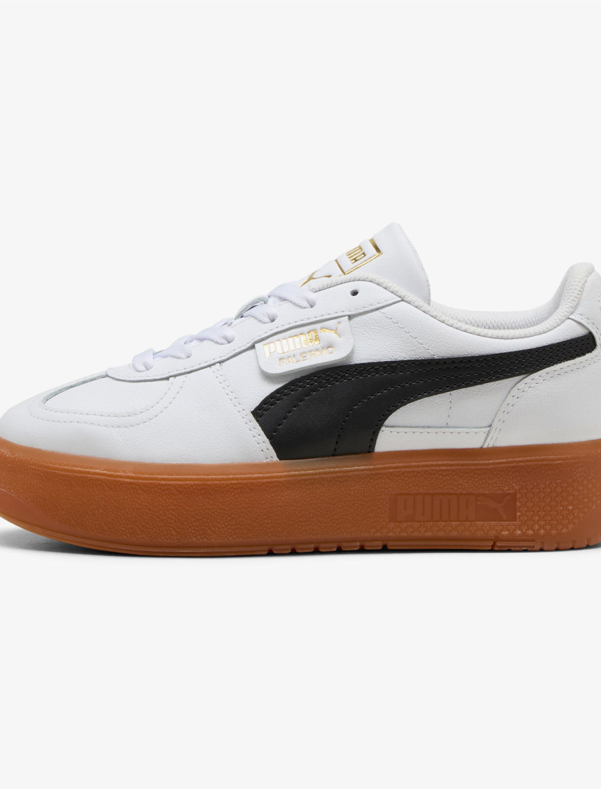 Puma Palermo Elevata Lth Wns Kadın Beyaz Spor Ayakkabı Puma Palermo Elevata Lth Wns Kadın Beyaz Spor Ayakkabı