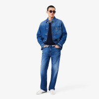 Lacoste Erkek Straight Fit Lacivert Jean Pantolon Lacoste Erkek Straight Fit Lacivert Jean Pantolon