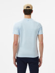 Lacoste Erkek Bisiklet Yaka Baskılı Açık Mavi T-Shirt