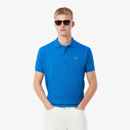 Lacoste L.12.12 Erkek Classic Fit Mavi Polo Lacoste L.12.12 Erkek Classic Fit Mavi Polo