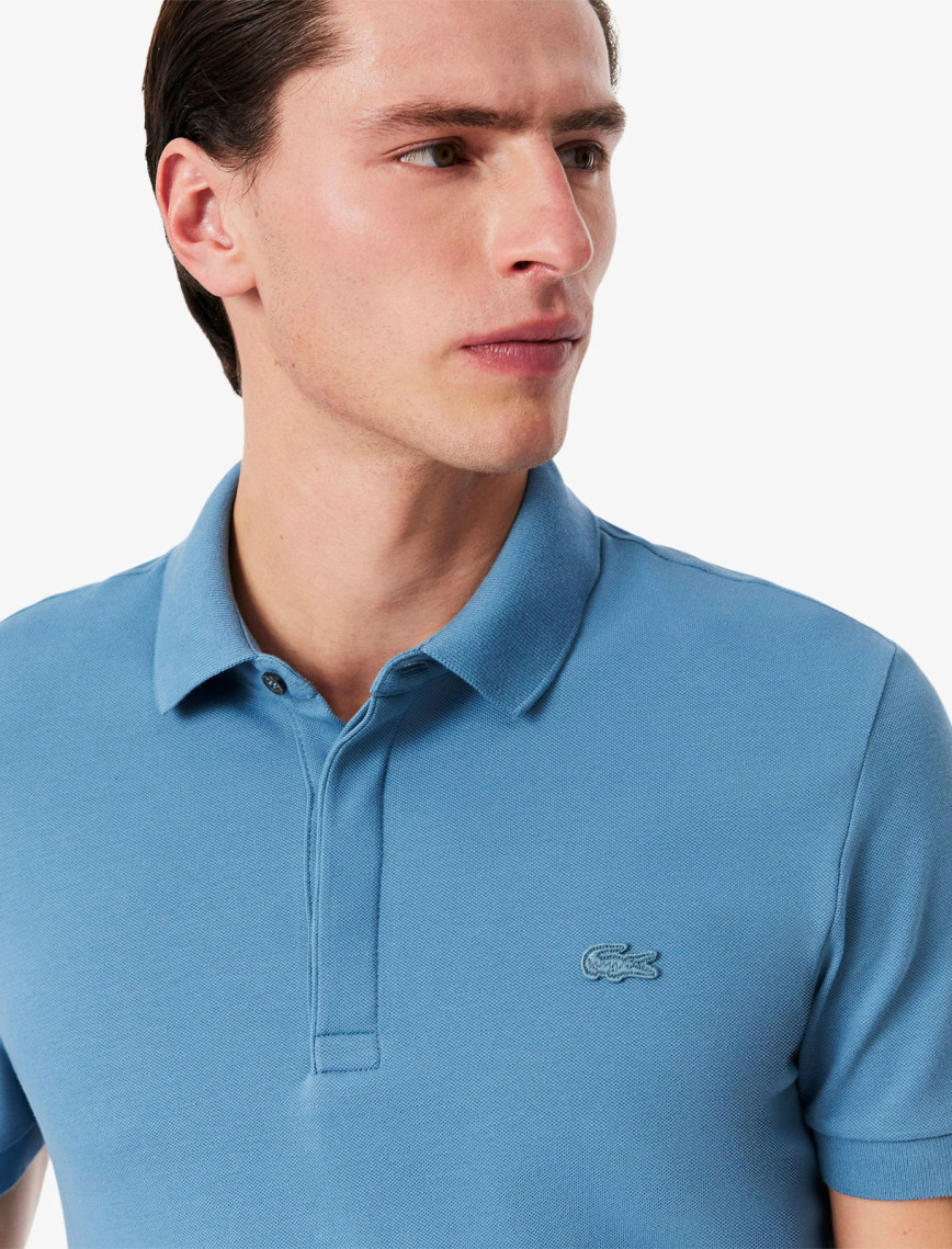 Lacoste Paris Erkek Regular Fit Mavi Polo Lacoste Paris Erkek Regular Fit Mavi Polo