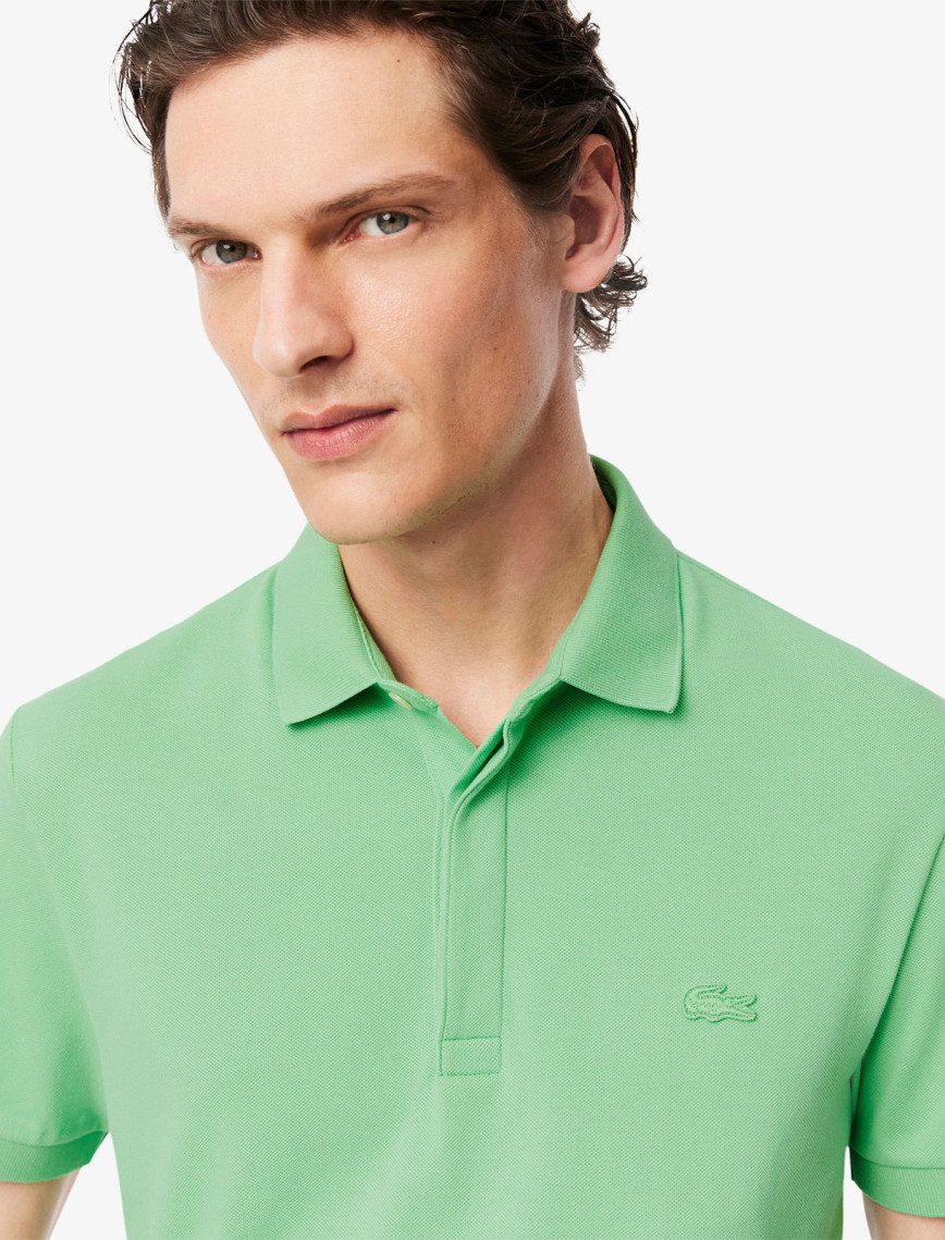 Lacoste Paris Erkek Regular Fit Yeşil Polo Lacoste Paris Erkek Regular Fit Yeşil Polo