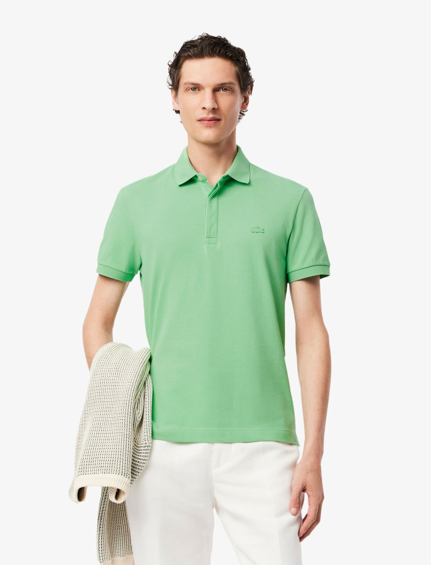 Lacoste Paris Erkek Regular Fit Yeşil Polo Lacoste Paris Erkek Regular Fit Yeşil Polo