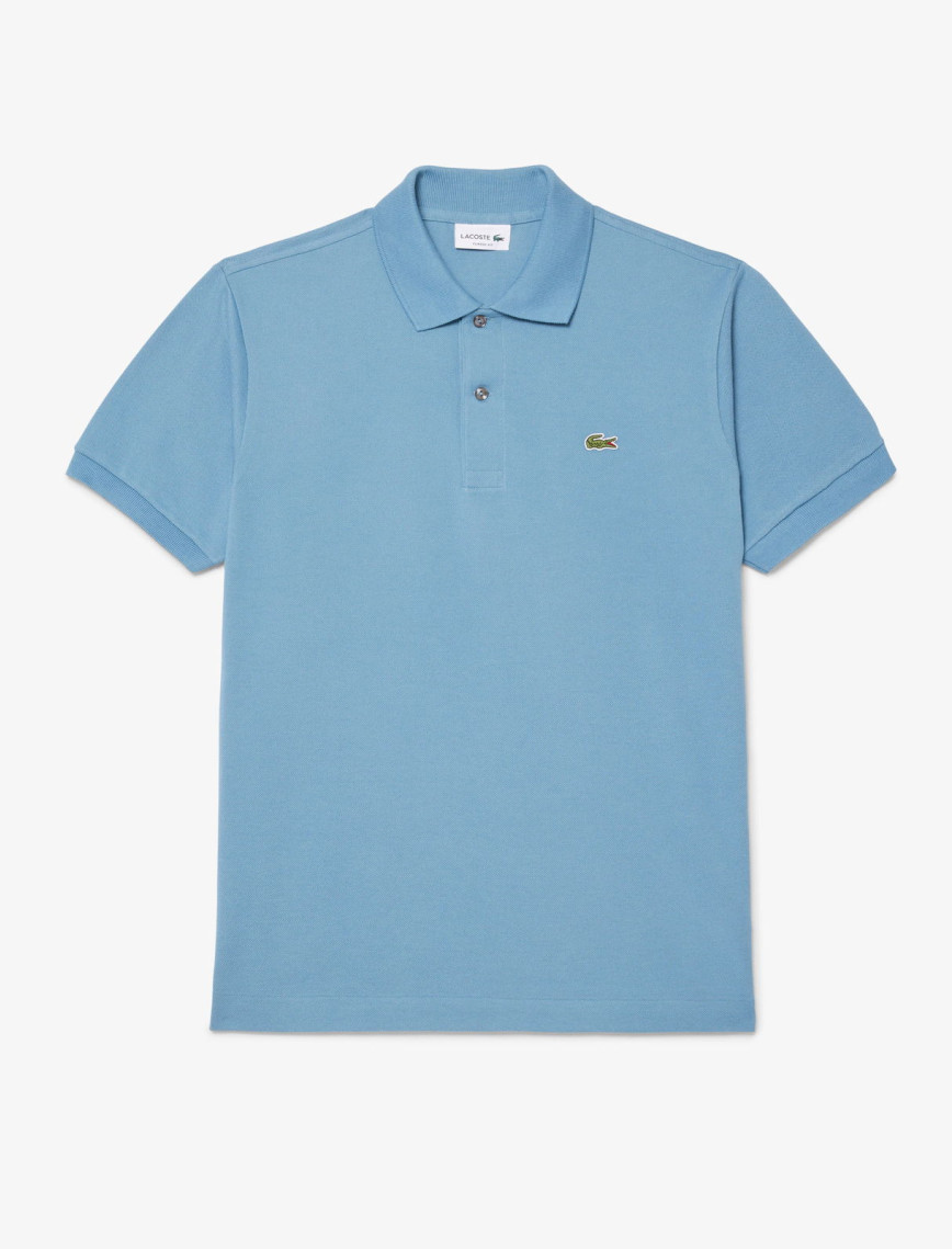 Lacoste L.12.12 Erkek Classic Fit Açık Mavi Polo Lacoste L.12.12 Erkek Classic Fit Açık Mavi Polo