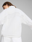 Puma Dare To Zip-Off Dokuma Kadın Beyaz Ceket Puma Dare To Zip-Off Dokuma Kadın Beyaz Ceket