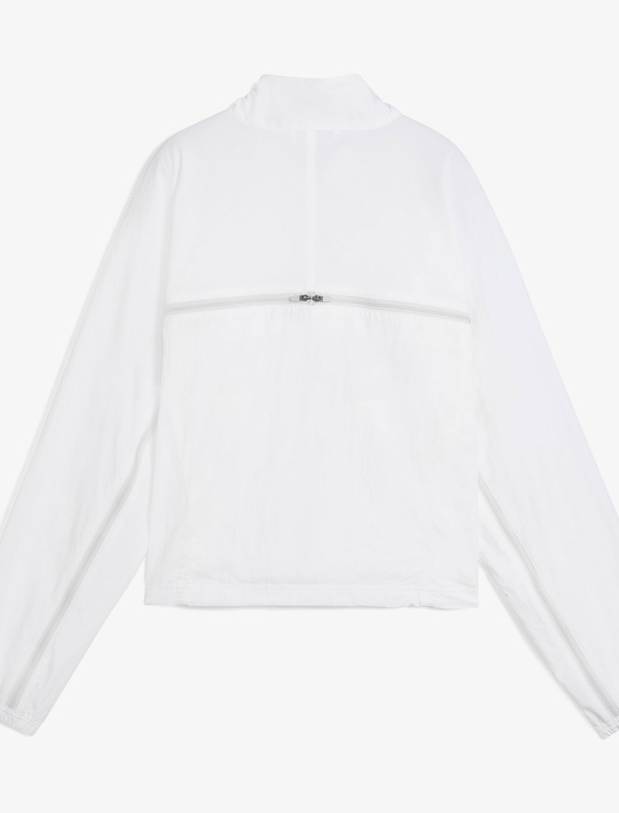 Puma Dare To Zip-Off Dokuma Kadın Beyaz Ceket Puma Dare To Zip-Off Dokuma Kadın Beyaz Ceket