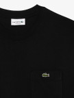 Lacoste Erkek Classic Fit Bisiklet Yaka Siyah Cepli T-Shirt Lacoste Erkek Classic Fit Bisiklet Yaka Siyah Cepli T-Shirt