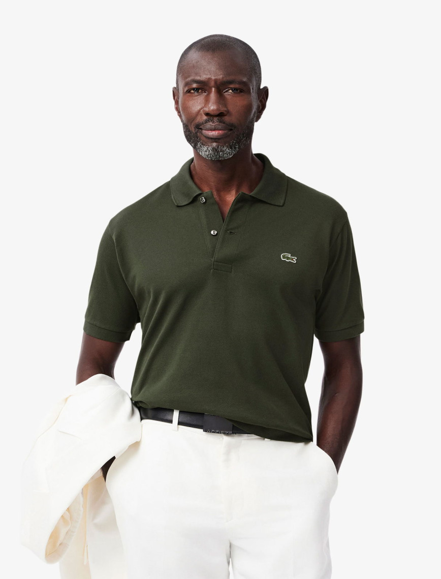 Lacoste L.12.12 Erkek Classic Fit Koyu Yeşil Polo Lacoste L.12.12 Erkek Classic Fit Koyu Yeşil Polo