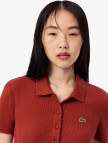Lacoste L.12.D Kadın Slim Fit Organik Pamuk Kırmızı Polo Lacoste L.12.D Kadın Slim Fit Organik Pamuk Kırmızı Polo