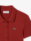 Lacoste L.12.D Kadın Slim Fit Organik Pamuk Kırmızı Polo Lacoste L.12.D Kadın Slim Fit Organik Pamuk Kırmızı Polo