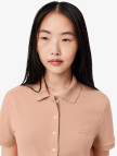 Lacoste L.12.D Kadın Slim Fit Kahverengi Polo Lacoste L.12.D Kadın Slim Fit Kahverengi Polo