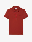 Lacoste L.12.D Kadın Slim Fit Bordo Polo Lacoste L.12.D Kadın Slim Fit Bordo Polo