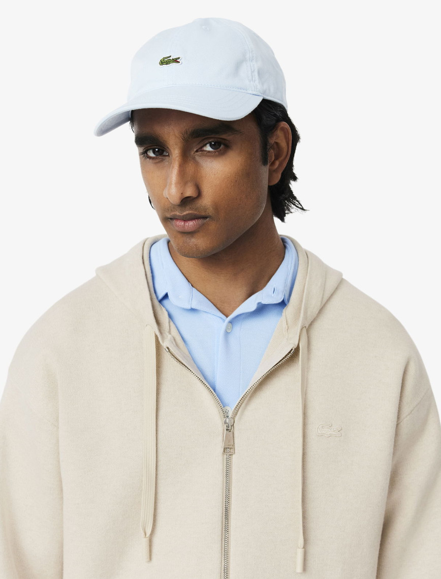 Lacoste Erkek Relaxed Fit Kapüşonlu Gri Triko Lacoste Erkek Relaxed Fit Kapüşonlu Gri Triko