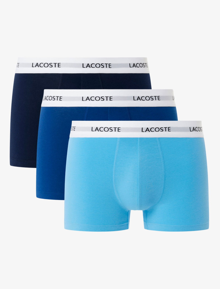 Lacoste Erkek 3'lü Renkli Boxer Lacoste Erkek 3'lü Renkli Boxer