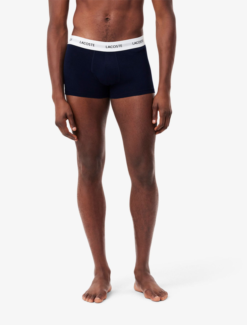 Lacoste Erkek 3'lü Renkli Boxer Lacoste Erkek 3'lü Renkli Boxer