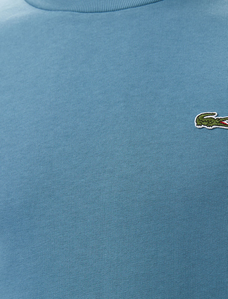 Lacoste Erkek Classic Fit Bisiklet Yaka Mavi Sweatshirt Lacoste Erkek Classic Fit Bisiklet Yaka Mavi Sweatshirt