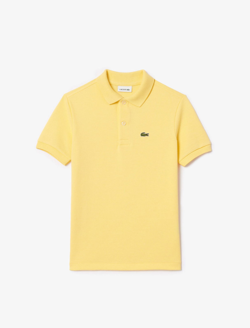Lacoste Çocuk Regular Fit Sarı Polo Lacoste Çocuk Regular Fit Sarı Polo