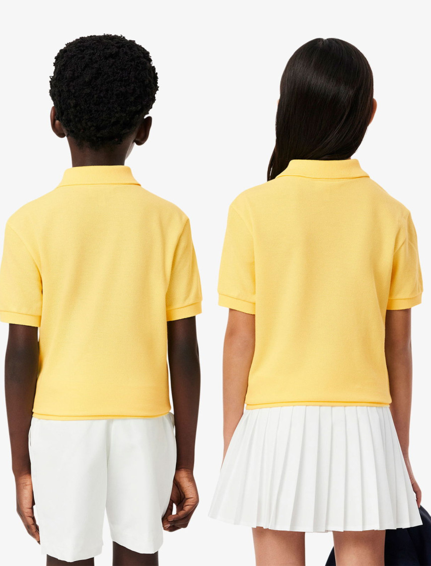 Lacoste Çocuk Regular Fit Sarı Polo Lacoste Çocuk Regular Fit Sarı Polo