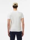 Lacoste Baskılı Bisiklet Yaka Erkek Beyaz T-Shirt Lacoste Baskılı Bisiklet Yaka Erkek Beyaz T-Shirt